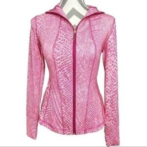 Venus Williams Eleven Pink Snake Print Jacket